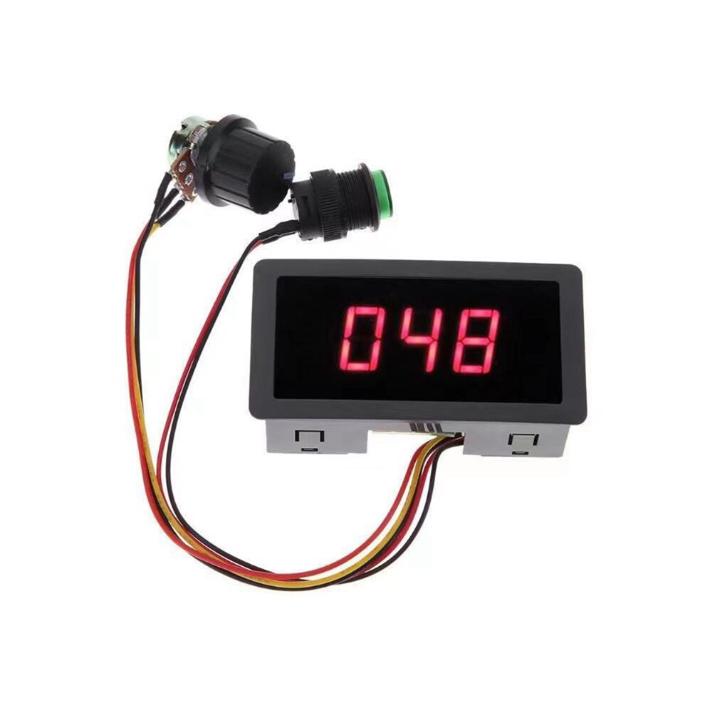 6V 12V 24V 6A Pwm Brushed Motor Speed Controller Infinitely Variable Led Digital Display Motor Control Module 4713664971697