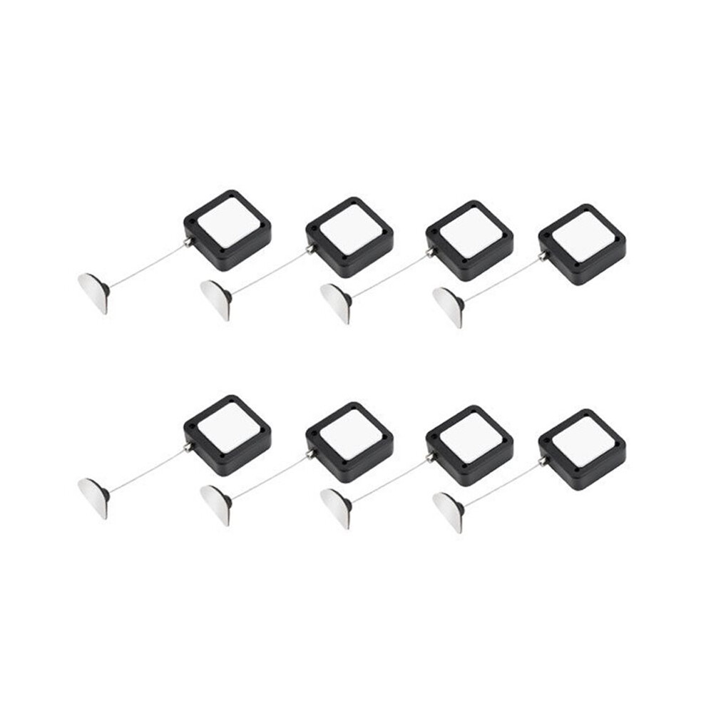 8Pcs Remote Control Tether Tv Remote Control Leash Retractable Safety Lock With Adjustable Strap B 6033600669012