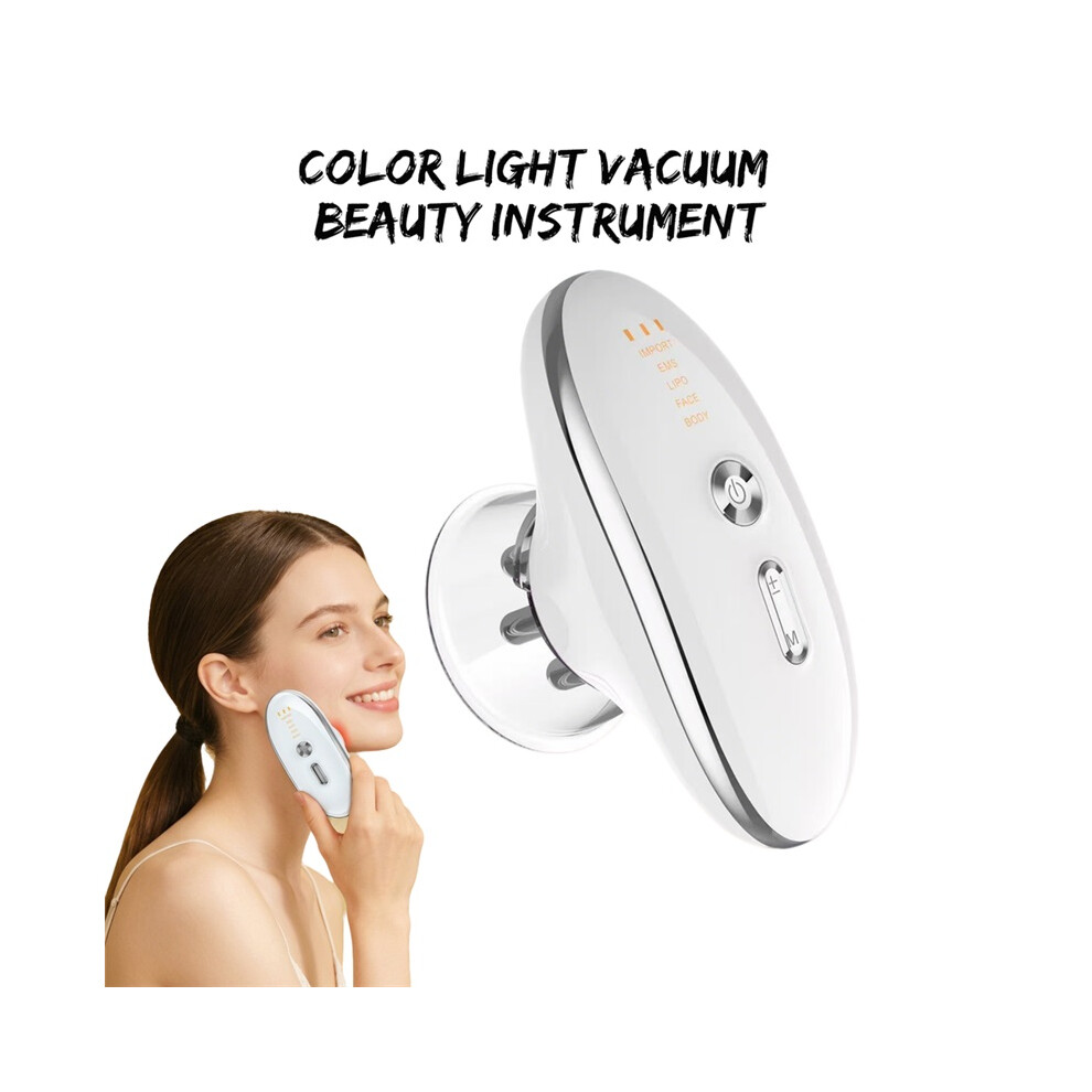 Stoyotu White (White) Microcurrent Anti Cellulite Massager | Body Sculpting Machine For Leg Abdomen Waist & Arms Facial Skin Tightening Device