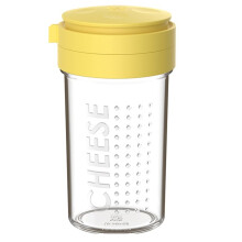 Cheese Shaker Bottle,Transparent Seasoning Jar with Sealable Lid for Sugar Matcha Spices,Spice Dispenser Kitchen