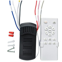 Ceiling Fan Remote Control Replacement for W/Light Style, Non- Model, Signal Receiver Included