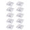 10pcs USB Flash Drive Boxes Protector Transparent Clear Storage Case Dustproof USB Stick Packaging for Memory Drives 1