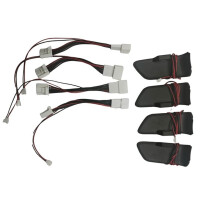 Para E210 2019-2025 Luz Ambiente Interna de LED para Apoio de Braço da Porta