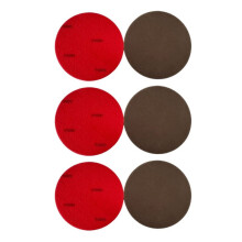 6PCS Bowling  Sanding Pads,5 Inches Bowling  Sanding for Sports  Resurfacing Polishing Shammy C