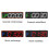 (Black) GymNext Flex Timer - Hemmaversion - Bluetooth-appstyrd LED-intervalltimer 4
