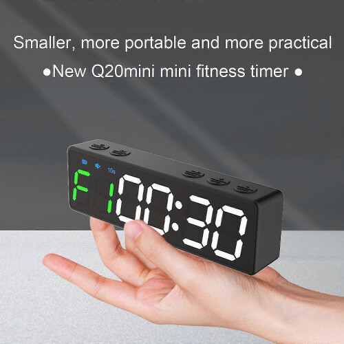(orange) GymNext Flex Timer - Hemmaversion - Bluetooth-appstyrd LED-intervalltimer 1