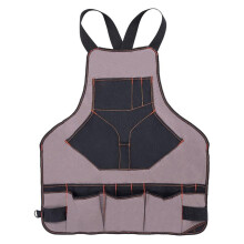 Multifunctional Oxford Cloth Apron with Multiple Pockets for Electricians and Carpenters Workwear Tool Storage Apron