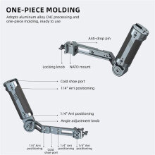 QYA1 Gimbal Sling Handgrip + NATO Expansion Components Kit for RS2/RSC2/RS3/RS3 /RS3 PRO/RS4/RS4 RPO Stabilizer