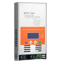 Upgraded 60A 12V 24V 48V MPPT Solar Charge Controller V124 for Lead-Acid Battery or Lithium Battery
