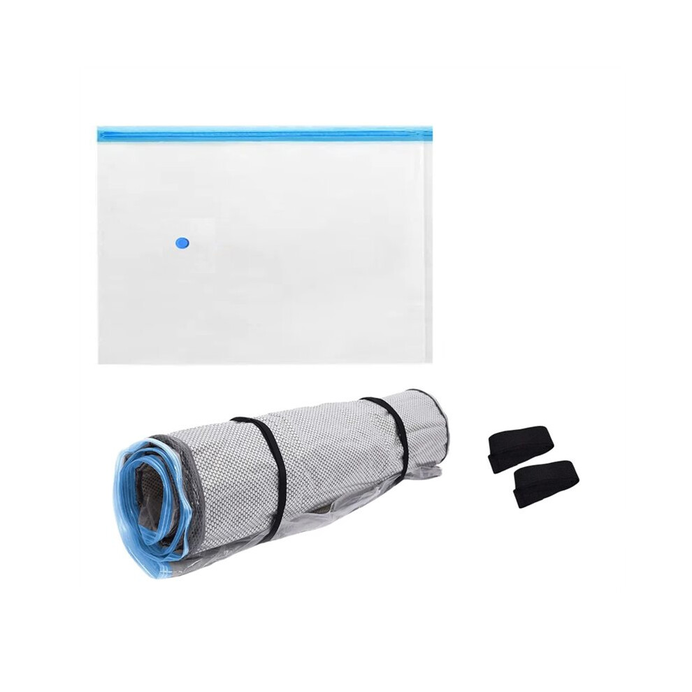 Saudism Foam Mattress Vacuum Bag With Zipper Mattress Storage Bag Straps Included Mattress Storage Compression Bags For Moving