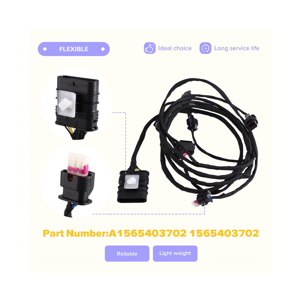 A1565403702 1565403702 Car Bumper Parking Aid System Wiring Harness Front Bumper For - W156 Gla200 Gla220 Light 6031771498233