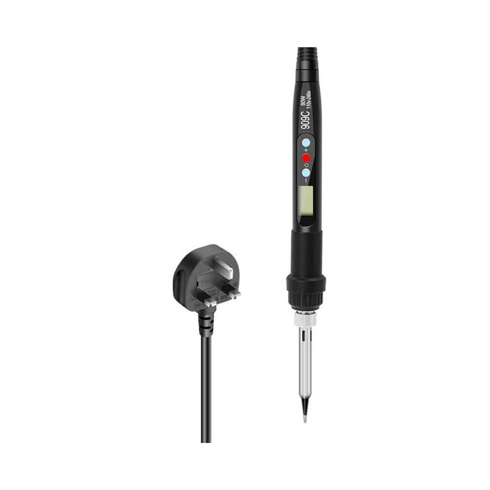 Electric Soldering Iron 80W Lcd Digital Display Soldering Iron Tip Adjustable Temperature Welding Solder Tool Uk 6034060638488