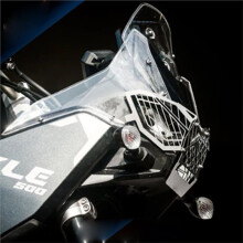 Pour KLE500 2026- Bloc Optique Avant de Moto KLE 500, Grille Noire