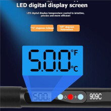 Electric Soldering Iron 80W LCD Digital Display Soldering Iron Tip Adjustable Temperature Welding Solder Tool EU