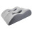 Ergonomic Memory Foam Leg Elevation Pillow for Improved Circulation and Comfort Light Gray 1