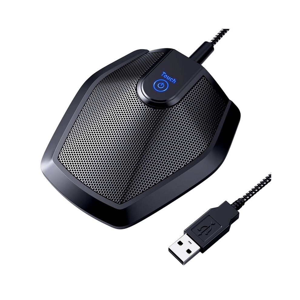 Conference Usb Microphone, Omnidirectional Condenser Pc Mic For Video Conference, Recording, Skype, Court Reporter 6031581606064