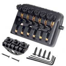 Chevalet de Guitare Électrique 6 Cordes Sans Tête, à Roulement à Billes, de Haute Qualité