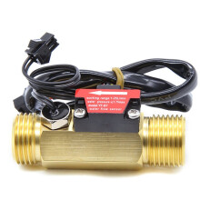Para Sensor de Flujo de Agua de Bajo Consumo Ultisolar USC-HS21TI BSP G1/2 Pulgadas, Medidor de Turbina de 1-25 L/Min