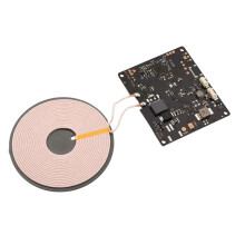 Novo Módulo Transmissor de Carregador Sem Fio de 24 V e 14 mm de Distância, Módulo de Carregamento Sem Fio de Celular de Alta Potência de 15 W