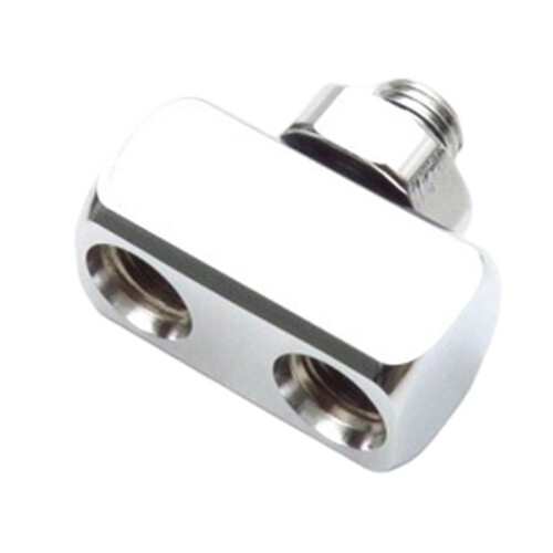 Adapter voor Duikregelaar, Functionele Connector voor Snorkeluitrusting, Lagedruk 3/8-24 Y-Adapter