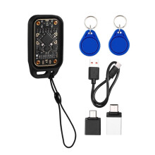 Akrylkameleont V3.0 RFID-Emulatorläsare 125 KHz 13,56 MHz ID-IC-Taggkopiator NFC-Läsare + 2 X UID-Nyckelring