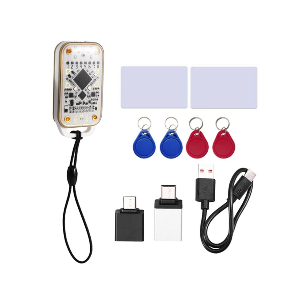 Chameleon V3.0 Rfid Chip Emulator Reader 125Khz 13.56Mhz Id Ic Card Tag Copyer +Keychain & Uid Card 6034266132193