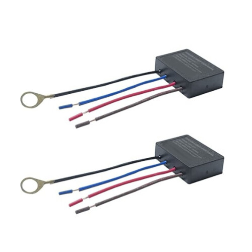 2 Pcs 3 Way Touch Sensor Dimmer, Touch Dimmer  Desk Lamp Repair Kits Control Module, Replacement Sensor