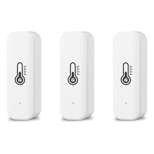 3pc Tuya Zigbee 3.0 Temperature Humidity Sensor RightSitu ZTH02 Work with Yandex