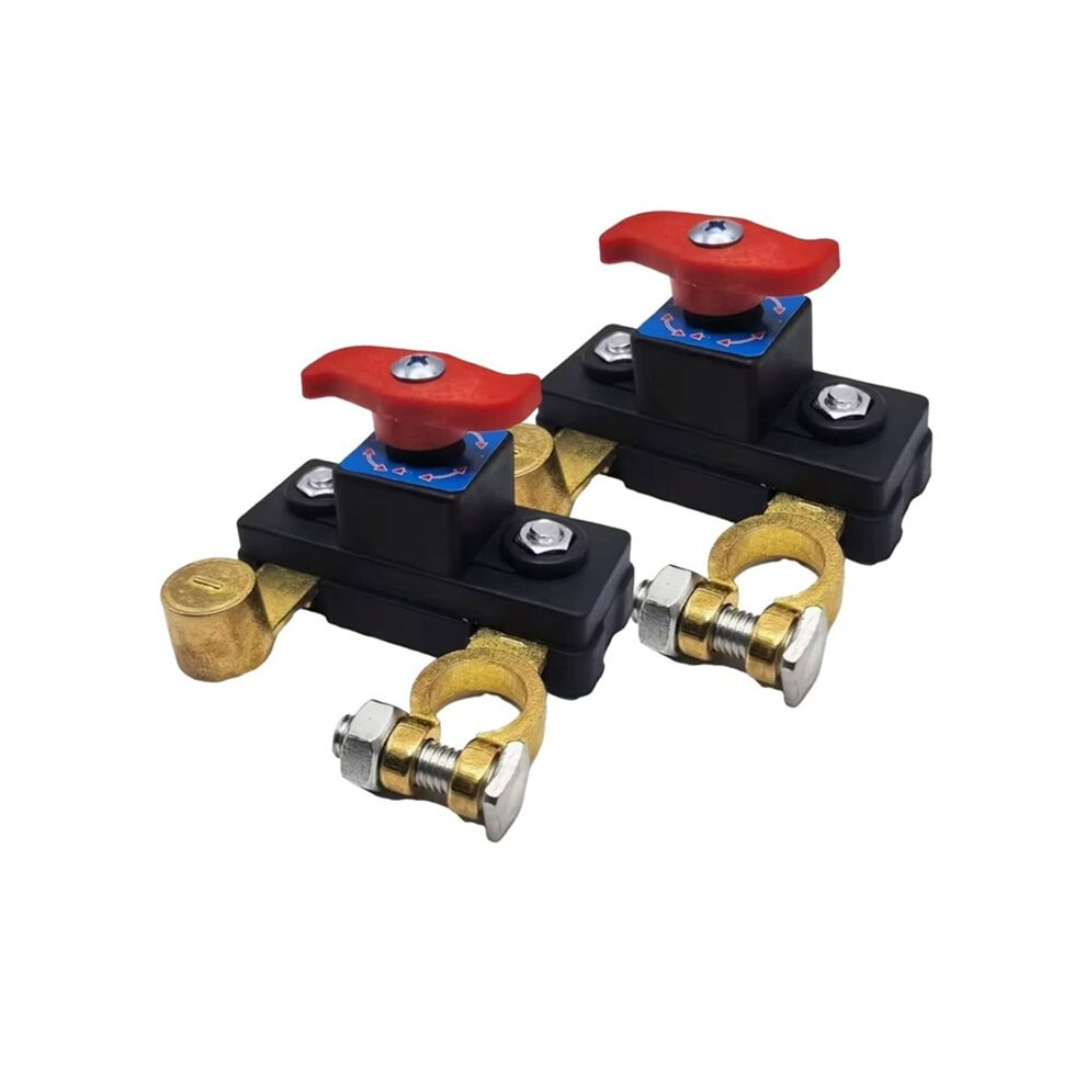 2Pcs Car Battery Cut Off Car Battery Power Cut Off Breaker, Pure Copper Battery Disconnect 6032845774987