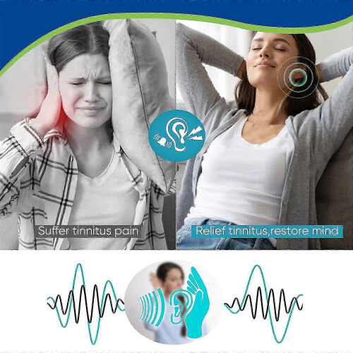 (3Pair) Συσκευή ανακούφισης εμβοών Acupeace, Κλιπ αυτιών κατά των ε 1