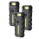 1set/3pcs Rotating  LED Work Light with Magnetic Base Rechargeable  Keychain Light,Suitable for Car Maintenance 1