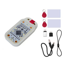 Chameleon V3.0 RFID Chip Reader 125Khz 13.56Mhz ID IC Tag Copyer NFC Read Writer+2xUID Keychain+2xCUID Card