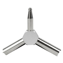 Gas Valve Key Outdoor Steel Triangular Multi-Functional Valve Key Tool Valve Wrench Removal Tool
