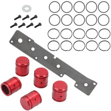 Billet Accumulator Piston Kit Heavy Duty Support Plate Repair Kit for Ram 45RFE 5-45RFE 68RFE 65RFE 66RFE