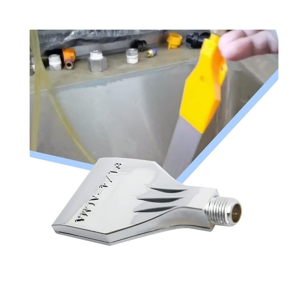 F1/4-Alma Wind Blowing Jet Sandblasting Aluminum Alloy Air Knifes Drying Nozzle Aluminum Alloy Air Flat Jet Nozzle 6033566102226