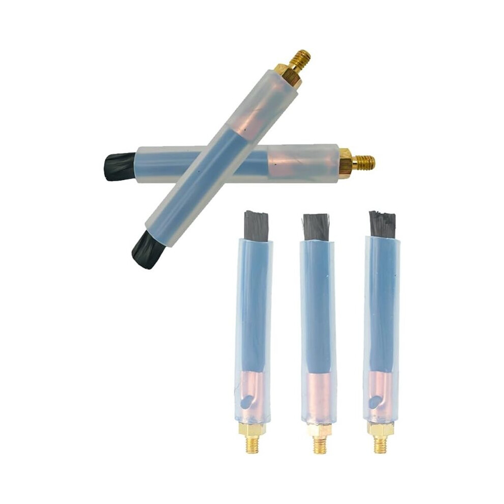 5Pcs Weld Bead Cleaning Brush, Copper Weld Brush For Welding Bead Seam Polishing Machine M6 Type 6031344186123