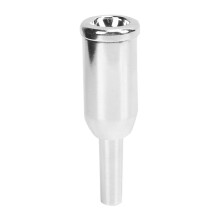 Trumpet Mouthpiece 9.8mm Outer Diameter Thicker Heavier 4 1/2 Mouthpiece Silver Instrument Accessory