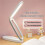 Desk Study Lamp Night Light Charging Folding Learning LED Children'S USB Desk Infinite Dimming Portable Touch Dimmable 4