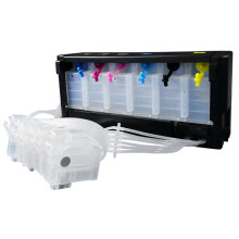 Inchiostro Compatibile con Le Stampanti per L805, L850, L801, L1300, L1800 con Sistema di Alimentazione Continua 'Inchiostro Tramite