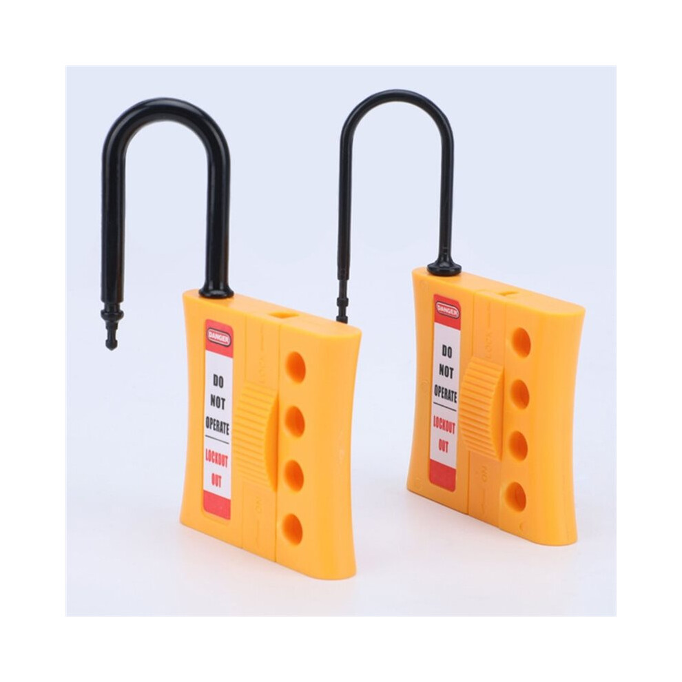 Lockout Tagout Hasp Safety Lock, 4 Hole Insulated Nylon Device For High-Risk Environments Sk05 6034060666955
