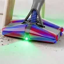 Schnellwechsel-Bodenbürstenkopf für  V7 V8 V10 V11 V15 Staubsauger - Weiche, Flauschige Bodenbürste mit LED-Beleuchtung