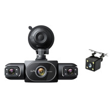 Car DVR Camera 1080P 4-Lens Inside Vehicle Dash Cam 4 Way Camera Recorder Video Registrator Dashcam Camcorder