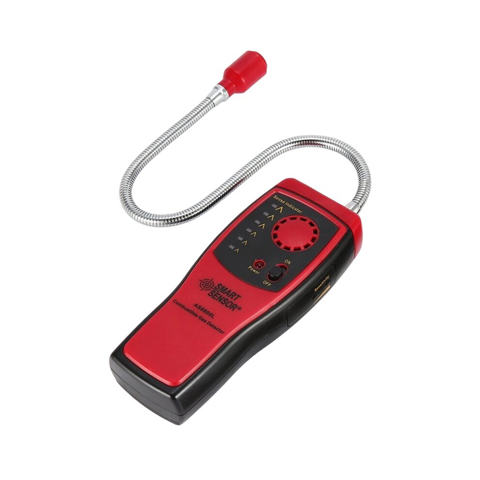 Sensor As8800l Combustible Gas Detector Natural Gas Leakage Tester Tool Methane Gas Leak Detector Analyzer Gas Leak Alarm 6033600656807