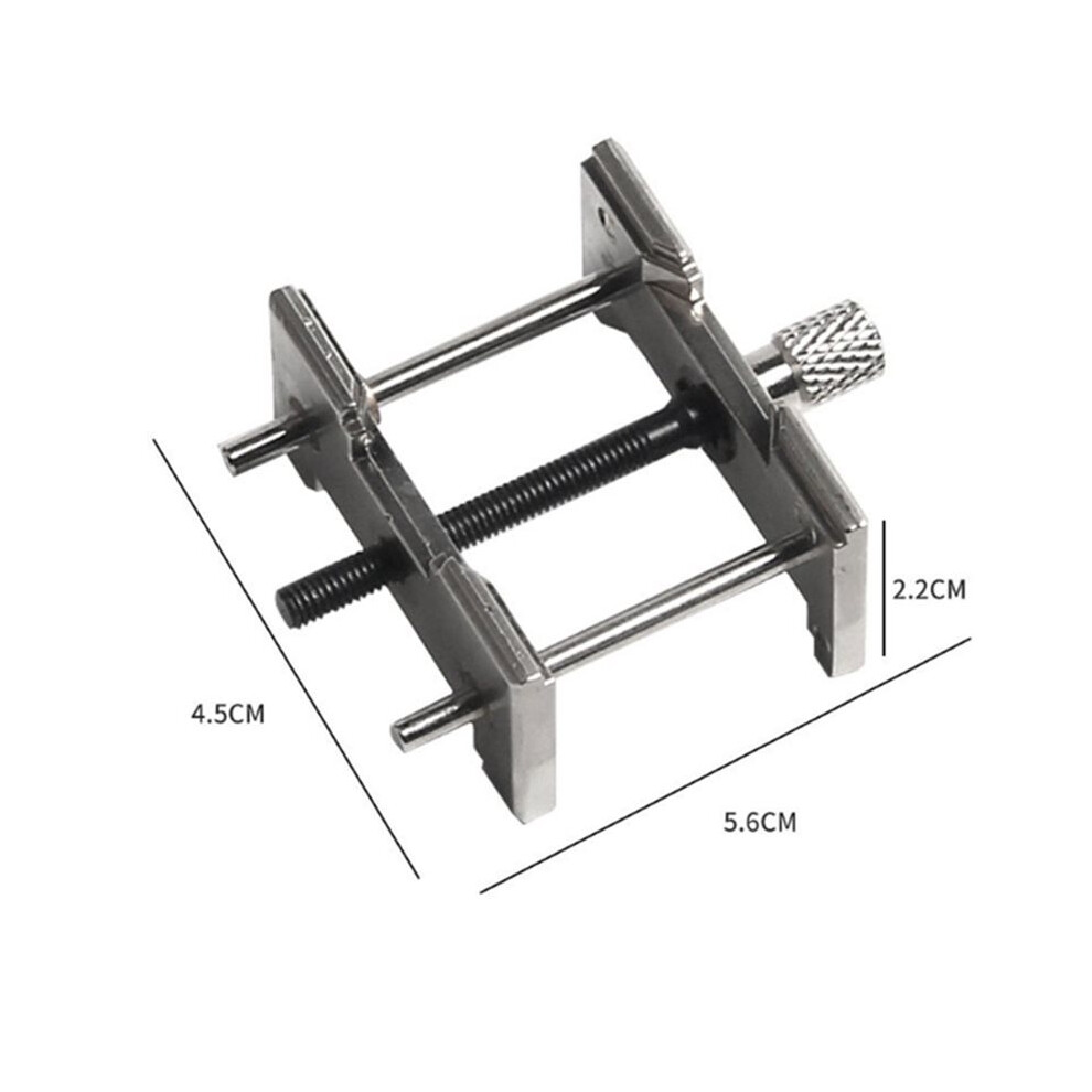 Watch Repair Tool Kit, 3 Pcs Metal Reversible Watch Movement Holder, Ideal For Watchmakers And Diy Enthusiasts 6034263334255