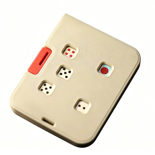 Mechanical Card Dice Fidget Spinner Party Wine Table Roulette Game Haptic Slider Choice Difficult Decision White