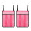 2pcs Trampoline Shoes Bag, Large Mesh Storage Organizer with Adjustable Straps Trampoline Accessories 1