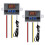 2Pcs XH-W3001 Digital Temperature Controller with Sensor AC110V-220V Thermostat Temperature  Heating Cooling 1