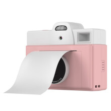 Kindercamera met Directe Afdruk, Foto, Selfie, Digitale Speelgoedcamera voor Peuters, Blauw