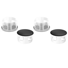 4Pcs LED Light Dimming Blocker Camera Lens Protect Cover for Meta Meta HSTN Glasses