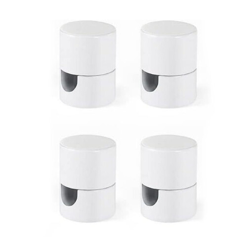 4pcs White Swag Hooks for Ceiling Lights, Modern Pendant Light Hanging Hooks, DIY Lamp Hanging Hardware
